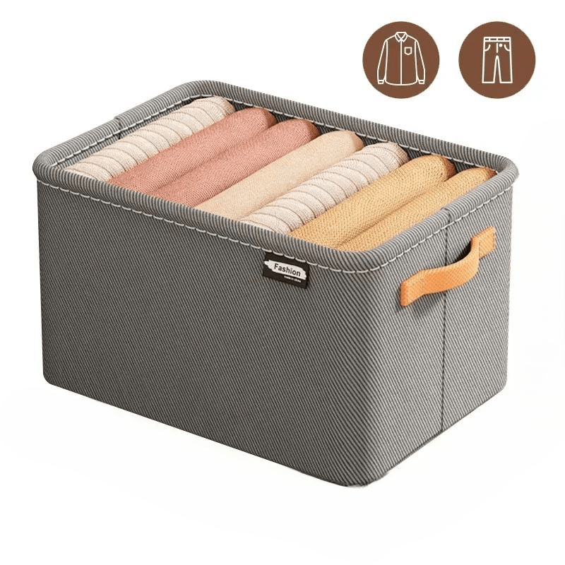 boite de rangement gris large pour chandail ou pantalon